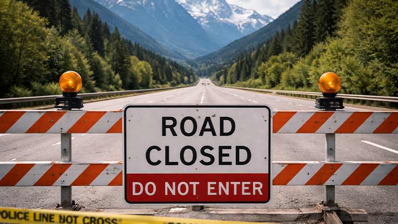 立入禁止区域のイメージ画像