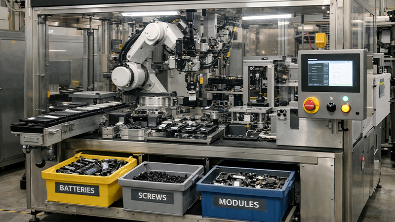 AppleのiPhone分解マシン「Daisy」のイメージ画像