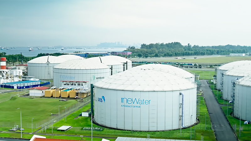 「NEWater」のプラント