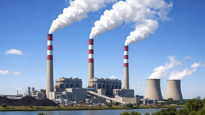 石炭火力発電所のイメージ画像